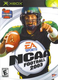 NCAA Football 2003 Xbox box art